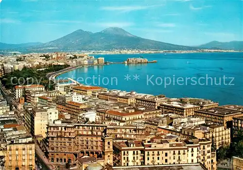 AK / Ansichtskarte Napoli_Neapel Panorama e Vesuvio Napoli Neapel