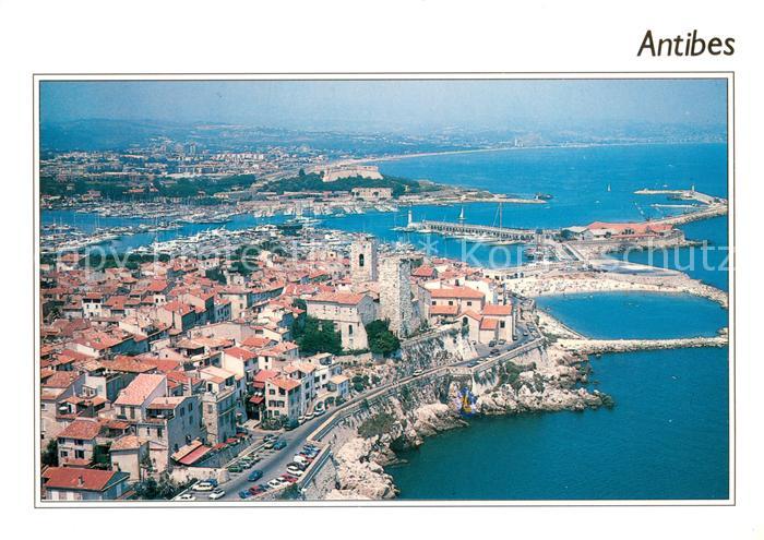 Carte Postale Ancienne Antibes - Vue Aérienne Des Alpes Maritimes (06) - Années 1980