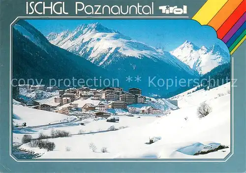 AK / Ansichtskarte Ischgl Paznauntal Winterpanorama Ischgl