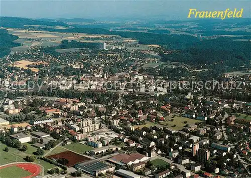 AK / Ansichtskarte Frauenfeld Fliegeraufnahme  Frauenfeld