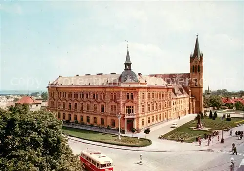 AK / Ansichtskarte Keszthely Hauptplatz Keszthely