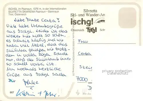 AK / Ansichtskarte Ischgl Ortsansicht Ischgl