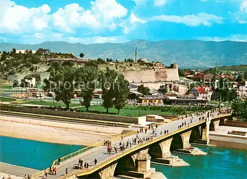 AK / Ansichtskarte Skopje_Skoplje Panorama Skopje Skoplje