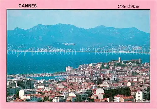 AK / Ansichtskarte Cannes_Alpes Maritimes Vue generale aerienne Cannes Alpes Maritimes