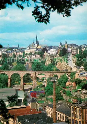 AK / Ansichtskarte Luxembourg_Luxemburg Vue pittoresque de la Ville haute Luxembourg Luxemburg