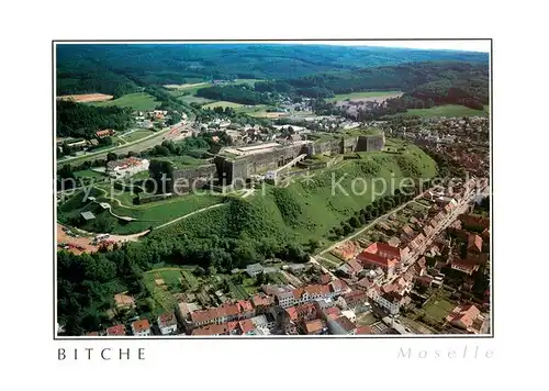AK / Ansichtskarte Bitche_Moselle Fliegeraufnahme Bitche_Moselle