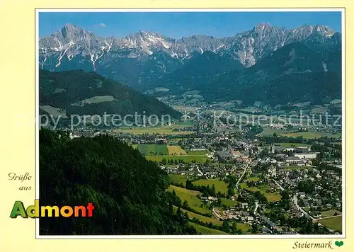 AK / Ansichtskarte Admont_Steiermark Fliegeraufnahme Admont_Steiermark