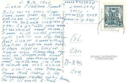 AK / Ansichtskarte Ellmau_Tirol Panorama mit Wildem Kaiser Ellmau Tirol