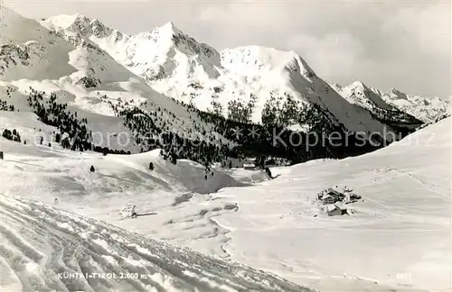 AK / Ansichtskarte Kuehtai Panorama Kuehtai