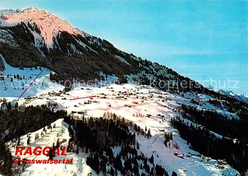 AK / Ansichtskarte Raggal Grosswalsertal Panorama Raggal
