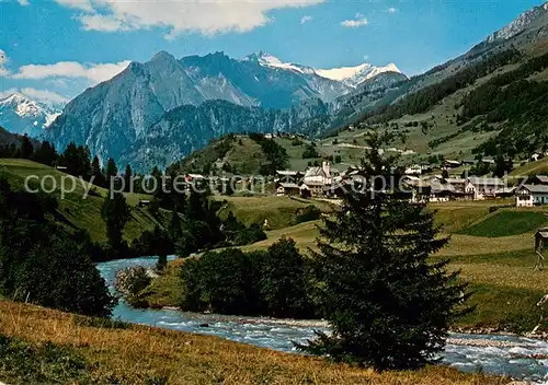 AK / Ansichtskarte Praegraten_Grossvenediger mit Daberspitze Rothspitze Hoher Quirl Malhamspitze Praegraten Grossvenediger