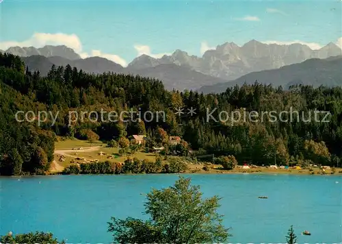 AK / Ansichtskarte Klopeinersee mit Steiner Alpen Klopeinersee