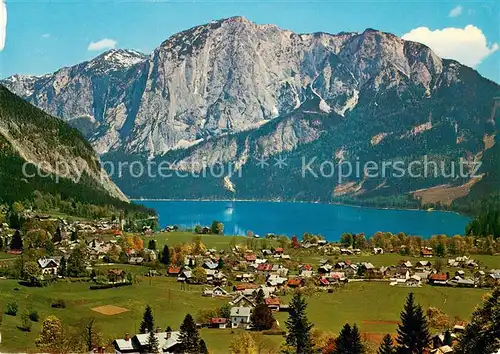 AK / Ansichtskarte Alt_Aussee mit Altausseer See und Trisselwand Alt_Aussee