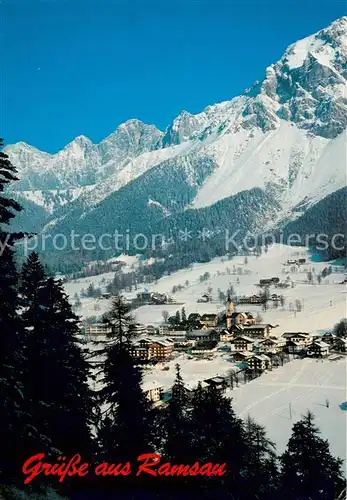 AK / Ansichtskarte Ramsau_Dachstein_Steiermark Panorama Ramsau_Dachstein