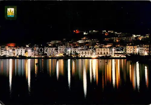 AK / Ansichtskarte Ibiza_Islas_Baleares Vista nocturna Ibiza_Islas_Baleares