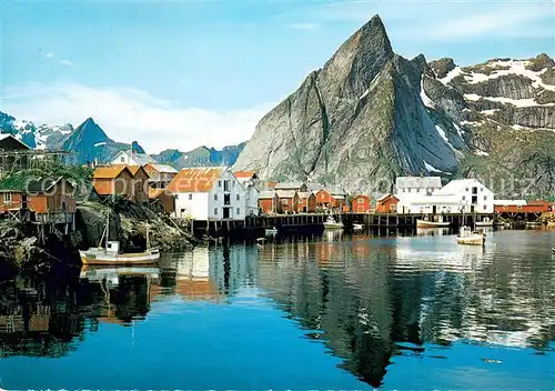 AK / Ansichtskarte Hamnoy Lofoten Hamnoy