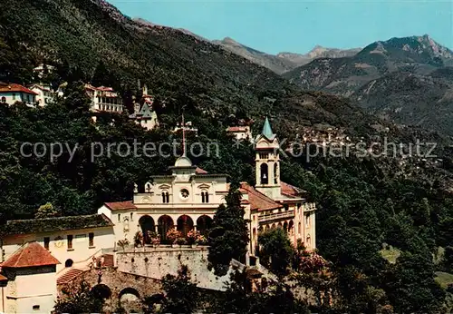 AK / Ansichtskarte Locarno_TI Madonna del Sasso Locarno_TI