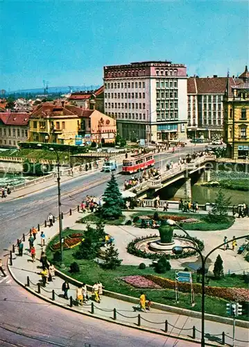 AK / Ansichtskarte Oradea Strassenbahn Oradea