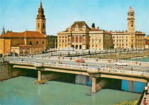 AK / Ansichtskarte Oradea Br?cke Oradea