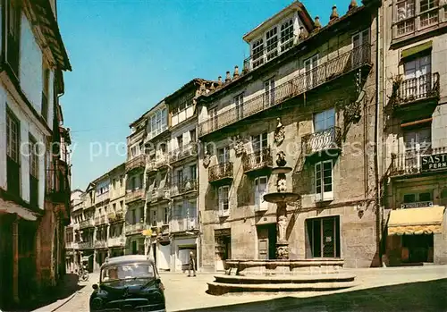 AK / Ansichtskarte Orense Plaza del Hierro 