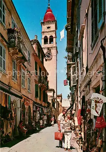 AK / Ansichtskarte Agios_Spyridon Gasse Souvenirs Agios Spyridon