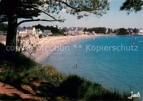 AK / Ansichtskarte Concarneau_Finistere La plage des sables blancs Concarneau_Finistere