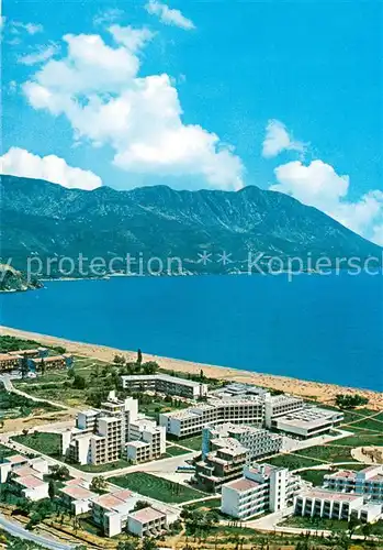 AK / Ansichtskarte Becici Hotels Ferienanlagen Fliegeraufnahme Becici