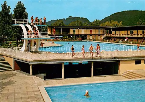AK / Ansichtskarte Bad_Gleichenberg Schwimmbad Heilbad Erholungsort Bad_Gleichenberg