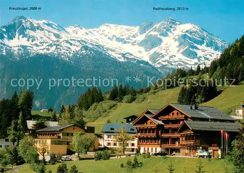 AK / Ansichtskarte Badgastein Kurort an der Tauernbahn Hotel Wetzlgut Alpen Badgastein