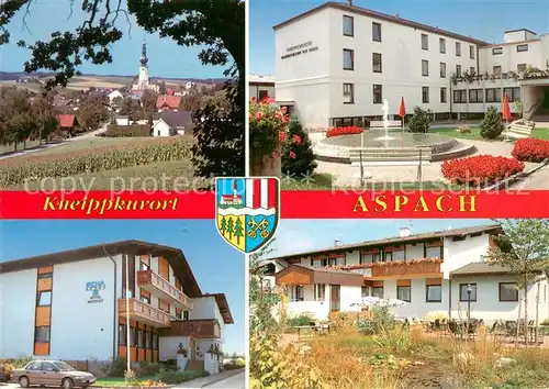 AK / Ansichtskarte Aspach_Oberoesterreich Panorama Reha Institut Kneippkurheim Aspach_Oberoesterreich