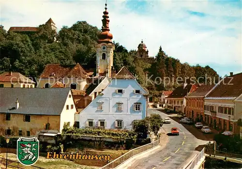 AK / Ansichtskarte Ehrenhausen Ortsmotiv mit Kirche Ehrenhausen