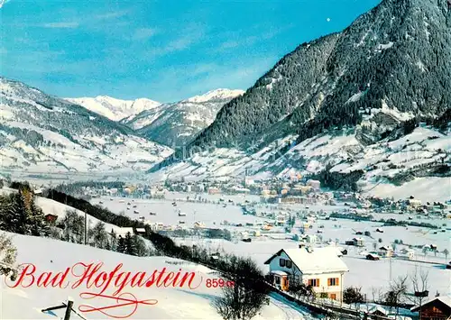 AK / Ansichtskarte Bad_Hofgastein Panorama mit Hochkoenig Bad_Hofgastein