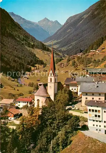 AK / Ansichtskarte Kappl_Tirol Panorama mit Kirche 