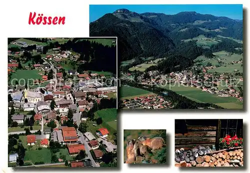 AK / Ansichtskarte Koessen_Tirol Fliegeraufnahmen Koessen Tirol