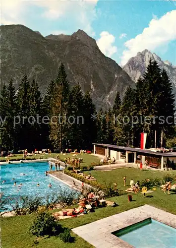 AK / Ansichtskarte Nikolsdorf_Tirol Waldschwimmbad Nikolsdorf Tirol