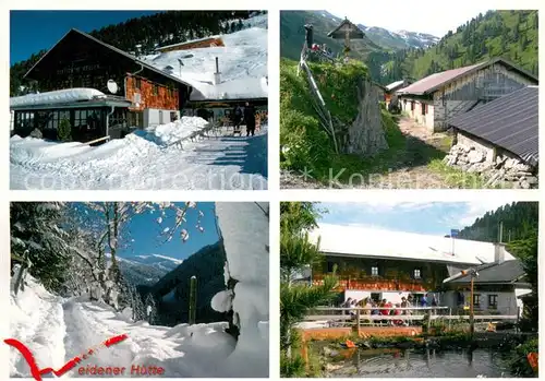 AK / Ansichtskarte Weerberg Ortsmotive Weidener Huette Weerberg