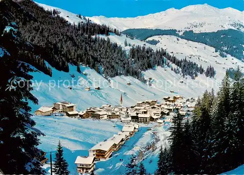 AK / Ansichtskarte Lanersbach Panorama mit Rastkogel Lanersbach