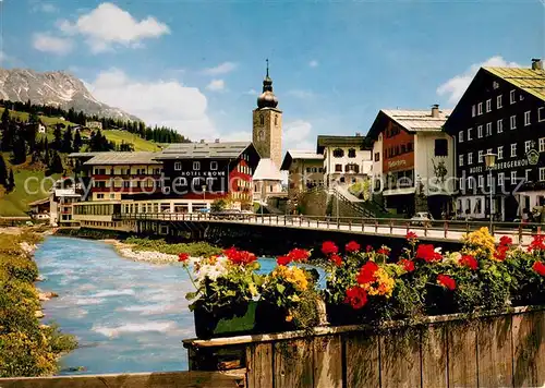 AK / Ansichtskarte Lech_Vorarlberg Lechpartie Lech Vorarlberg