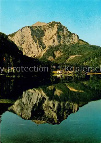 AK / Ansichtskarte Ebensee_Oberoesterreich Vorderer Langbathsee Ebensee_Oberoesterreich