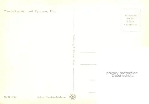AK / Ansichtskarte Windischgarsten mit Pyhrgass Windischgarsten