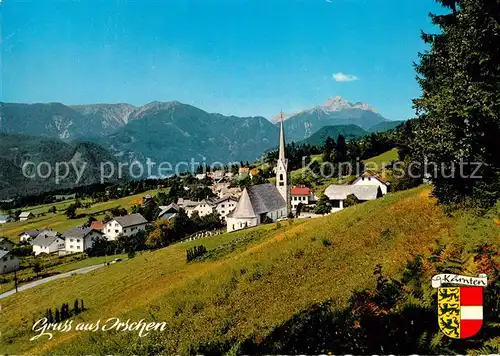 AK / Ansichtskarte Irschen_Kaernten mit Hochstadl Irschen Kaernten