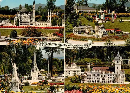 AK / Ansichtskarte Woerthersee Minimundus Die kleine Welt am Woerthersee Woerthersee