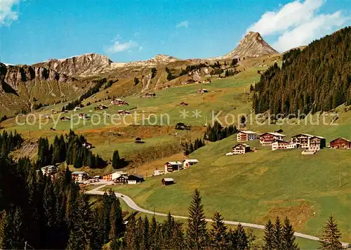 AK / Ansichtskarte Damuels_Vorarlberg Uga mit Hoher Blanken und Mittagsspitze Damuels Vorarlberg