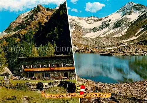 AK / Ansichtskarte Heiligenblut_Kaernten Gasthaus Alter Pocher mit Zirmsee Heiligenblut Kaernten