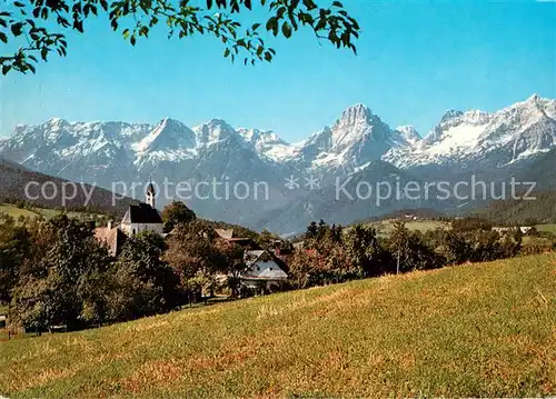 AK / Ansichtskarte Vorderstoder Panorama mit Totem Gebirge  Vorderstoder