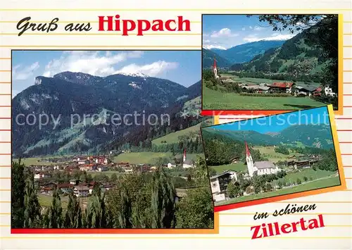 AK / Ansichtskarte Hippach Panorama Ortsansichten Hippach