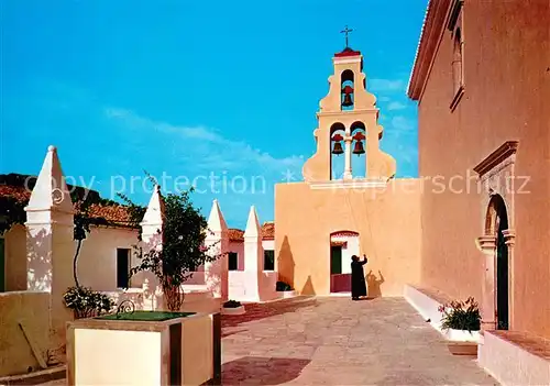 AK / Ansichtskarte Paleocastritsa_Korfu Kloster Paleocastritsa_Korfu