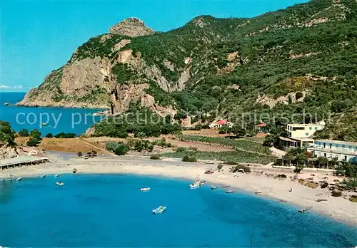 AK / Ansichtskarte Paleocastritsa_Korfu Fliegeraufnahme Paleocastritsa_Korfu