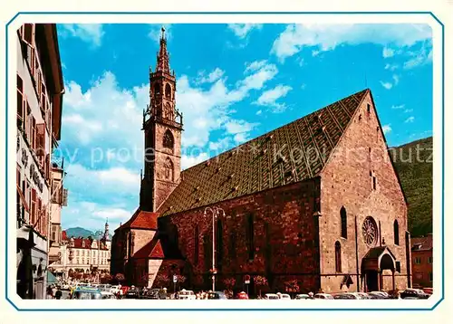 AK / Ansichtskarte Bolzano Il Duomo Pfarrkirche Bolzano