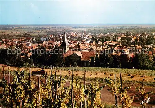 AK / Ansichtskarte Barr_Bas Rhin Vue generale Route du Vin Vignoble Barr Bas Rhin